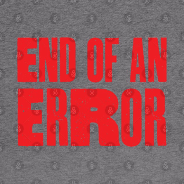 End of an Error Divorce Humour by McNutt